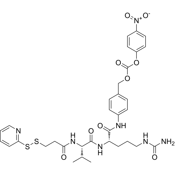 OPSS-Val-Cit-PAB-PNP Chemical Structure
