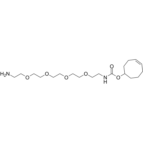 TCO-PEG4-amine Chemical Structure