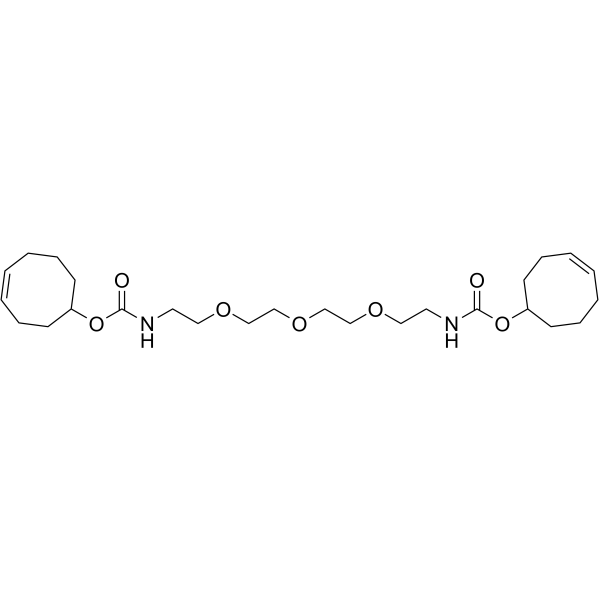 TCO-PEG3-TCO Chemical Structure