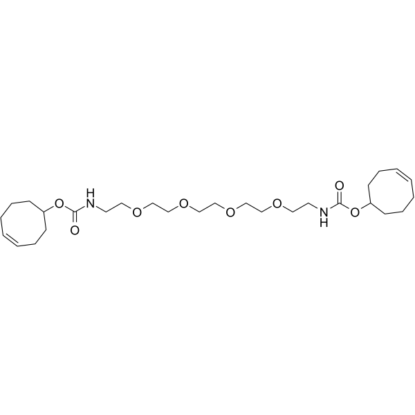 TCO-PEG4-TCO Chemical Structure