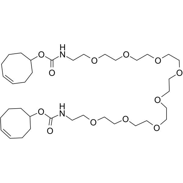 TCO-PEG8-TCO Chemical Structure