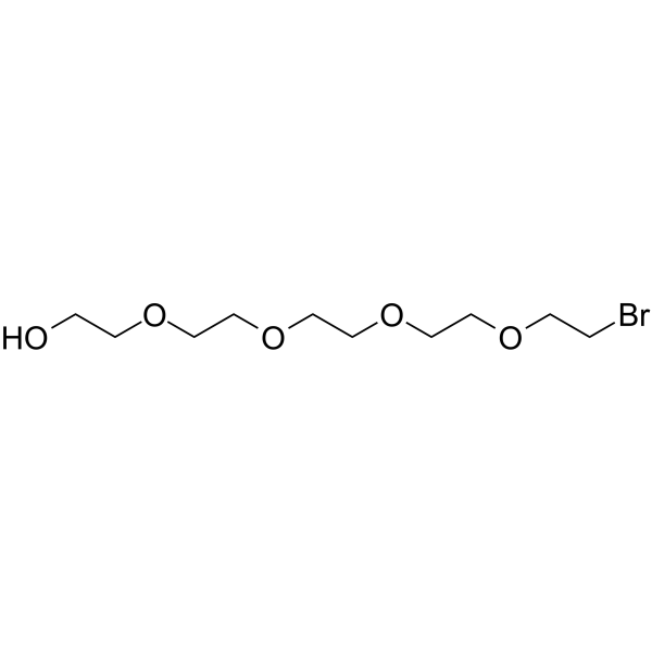 Bromo-PEG5-alcohol Chemical Structure