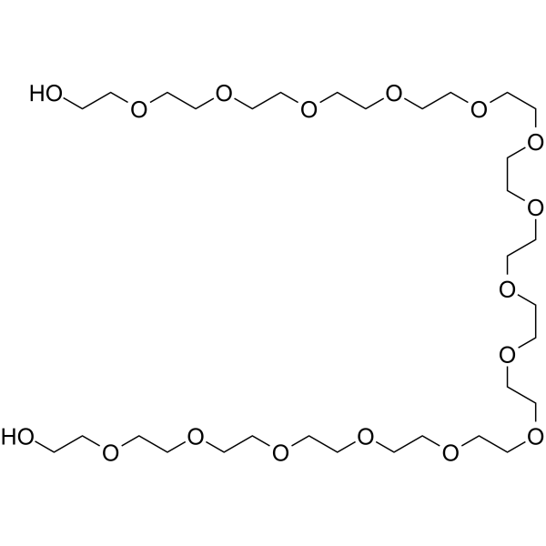 HO-PEG16-OH Chemical Structure
