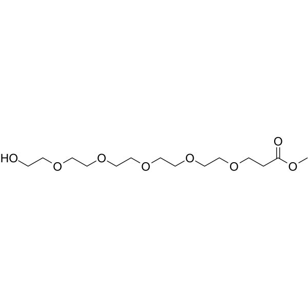 Hydroxy-PEG5-<em>C2</em>-methyl ester