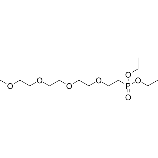 m-PEG4-phosphonic acid ethyl ester Chemical Structure