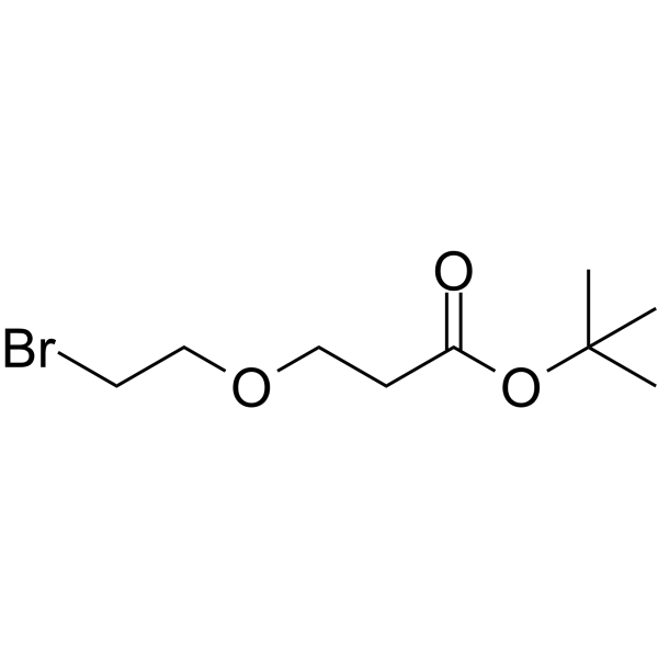 Bromo-PEG1-C2-Boc Chemical Structure