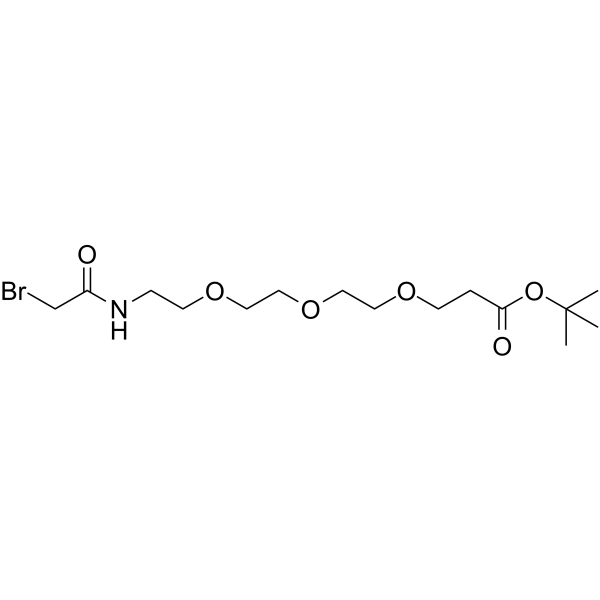 Bromoacetamido-PEG3-<em>C</em>2-Boc