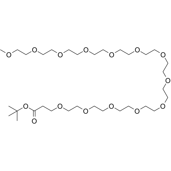 m-PEG13-Boc Chemical Structure