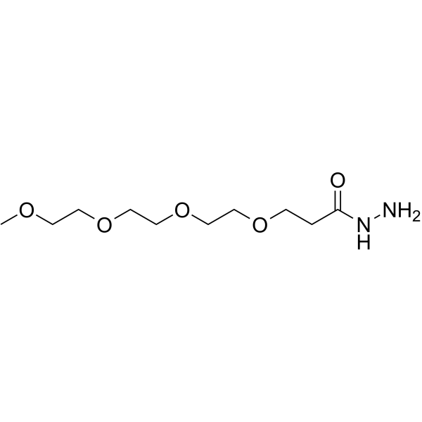 m-PEG4-Hydrazide Chemical Structure