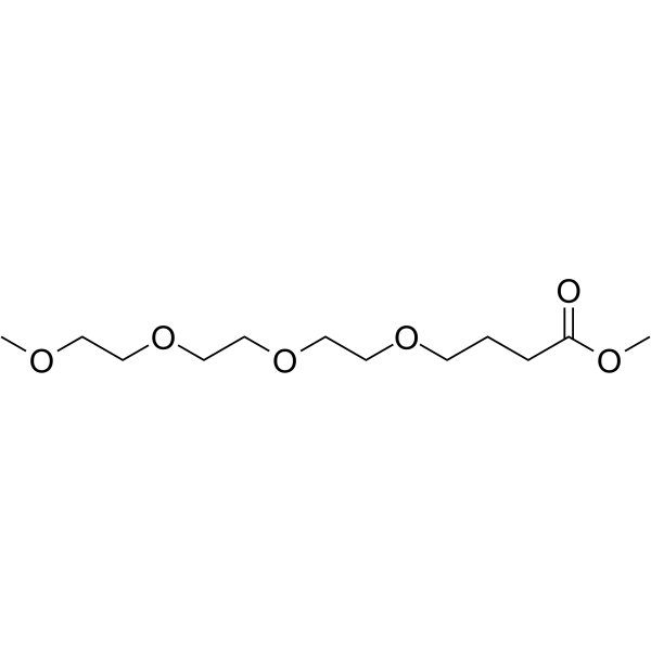 m-PEG4-CH2-methyl ester Chemical Structure