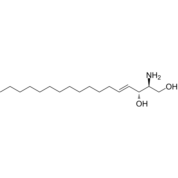 Sphingosine (d17:1) Chemical Structure
