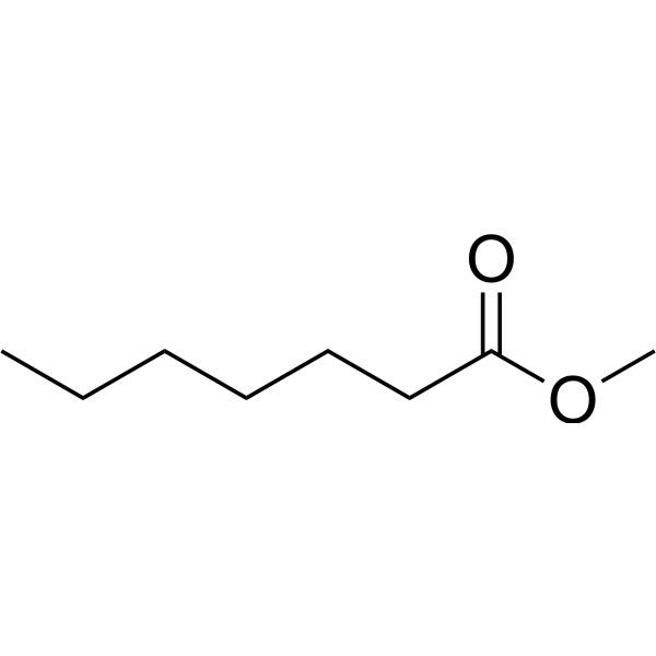 Methyl heptanoate Chemical Structure