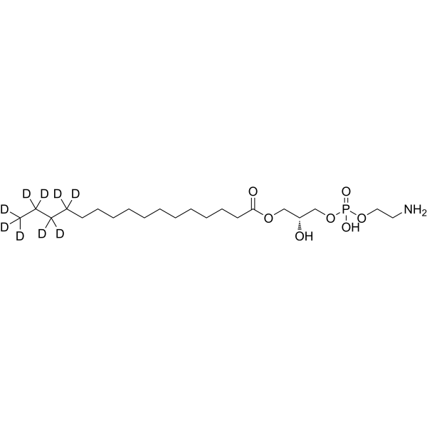 1-Palmitoyl-d9-2-hydroxy-sn-glycero-3-<em>PE</em>