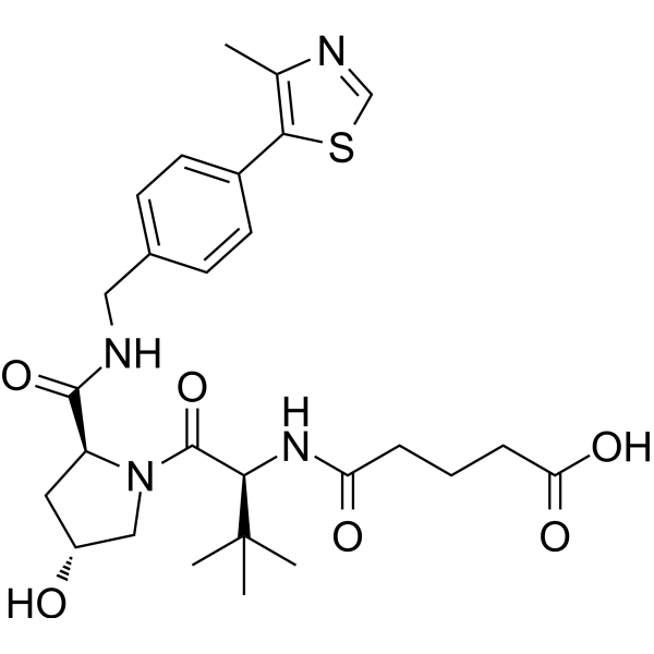 (S,R,S)-AHPC-C3-COOH Chemical Structure
