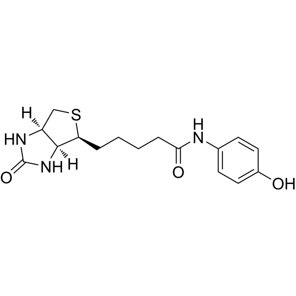 Biotin-4-aminophenol Chemical Structure