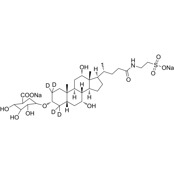 Taurocholic acid-3-<em>o</em>-glucuronide-d4