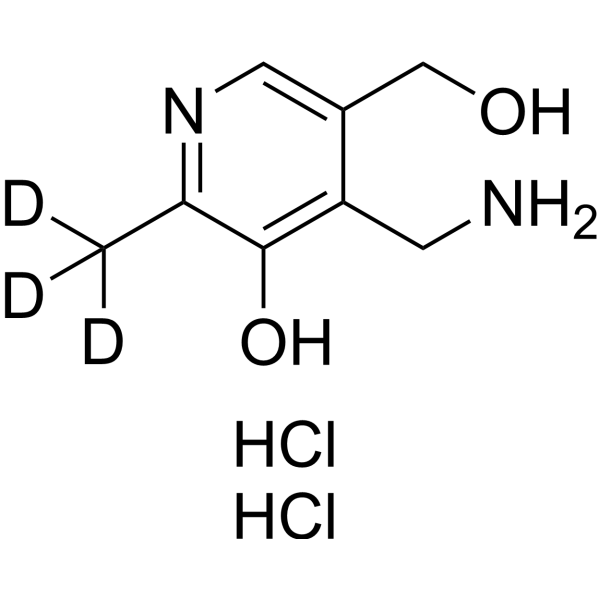 Pyridoxamine-d<sub>3</sub> dihydrochloride Chemical Structure