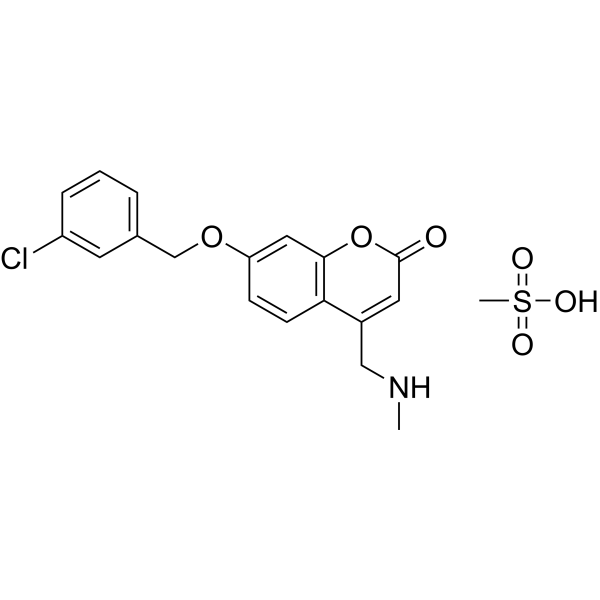 NW-1772 methanesulfonate Chemical Structure