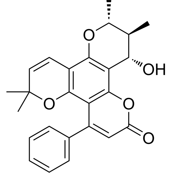 Inophyllum B Chemical Structure