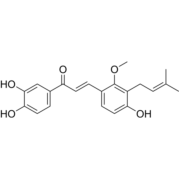 Licoagrochalcone C Chemical Structure