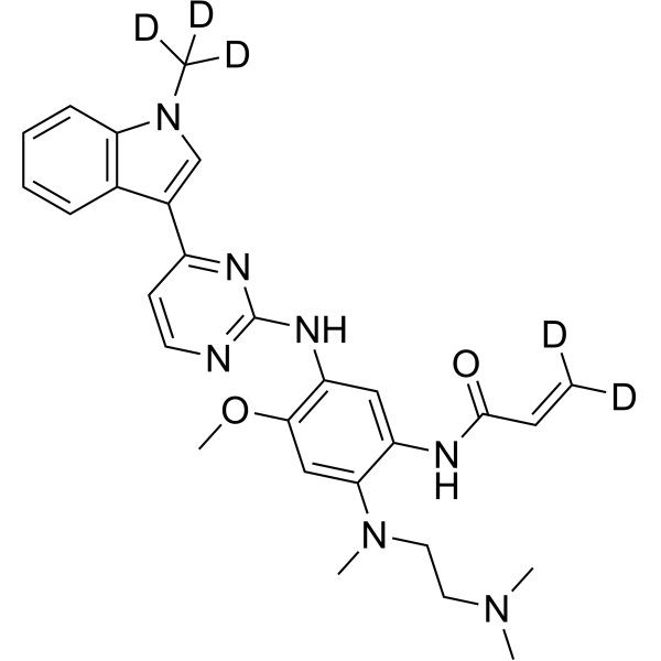 Dosimertinib-d<sub>3</sub> Chemical Structure