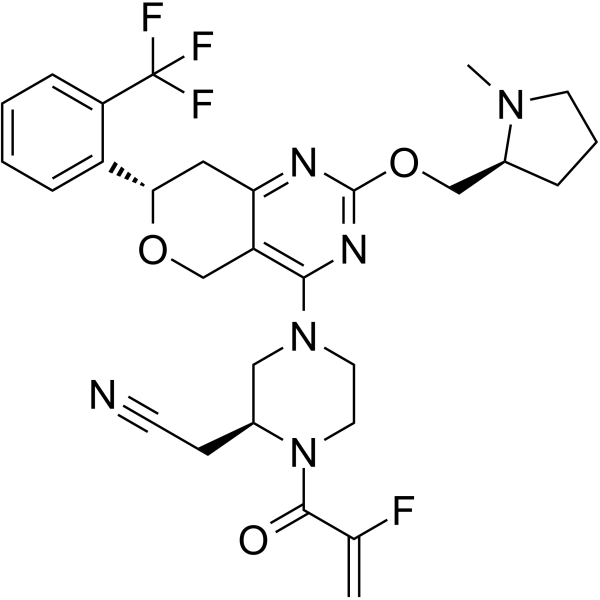 KRAS G12C inhibitor 26 Chemical Structure