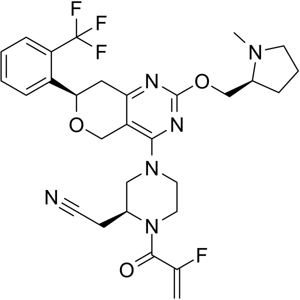 KRAS G12C inhibitor 27 Chemical Structure