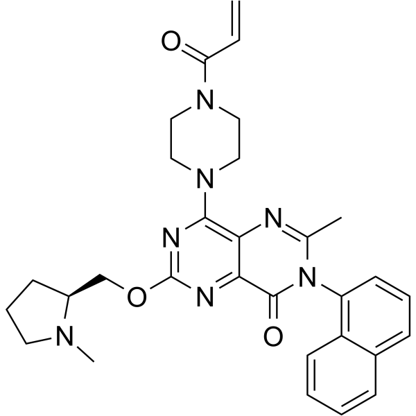 KRAS G12C inhibitor 33 Chemical Structure