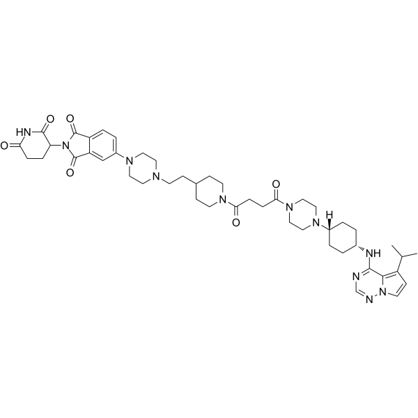 PROTAC IRAK3 degrade-1 Chemical Structure