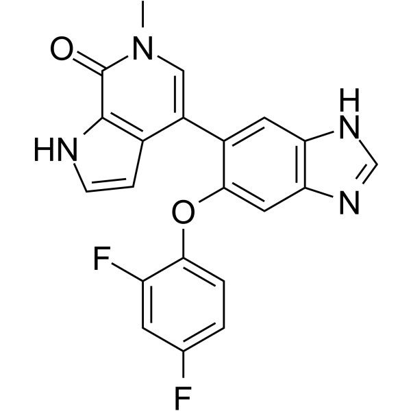 BRD4-BD1/2-IN-1 Chemical Structure