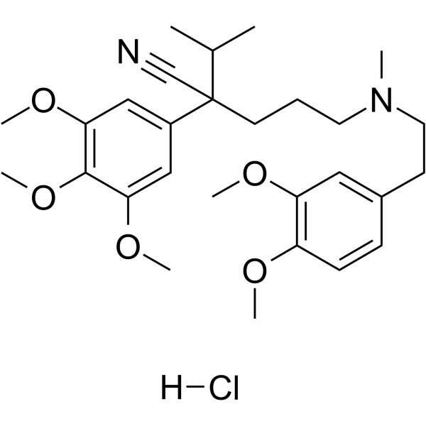 Gallopamil hydrochloride