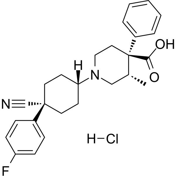 Levocabastine hydrochloride Chemical Structure