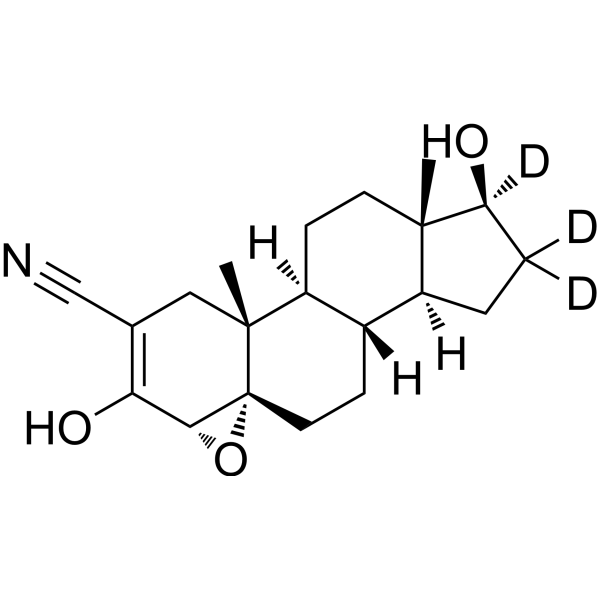 Trilostane-d<sub>3</sub> Chemical Structure