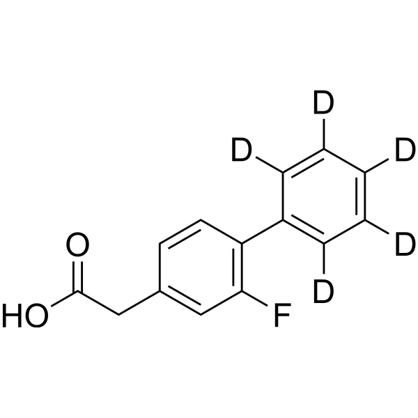 (<em>2</em>-Fluoro-4-biphenyl)acetic acid-d<em>5</em>