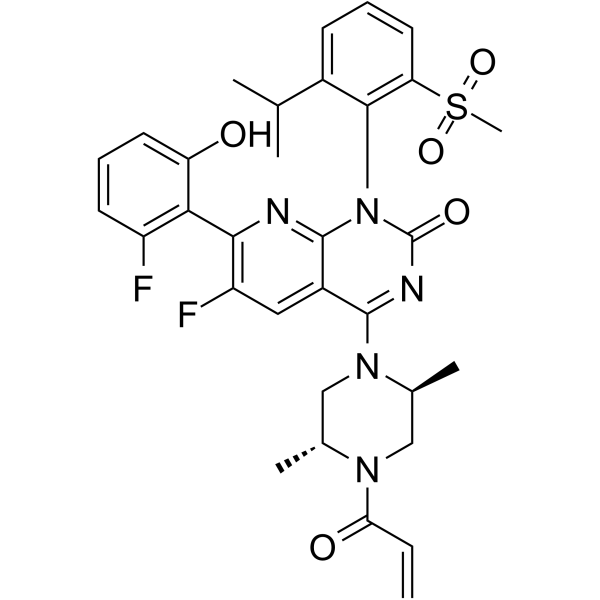 KRAS G12C inhibitor 45 Chemical Structure