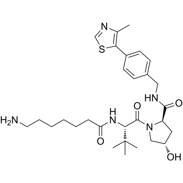 (S,S,R)-AHPC-C6-NH2 Chemical Structure