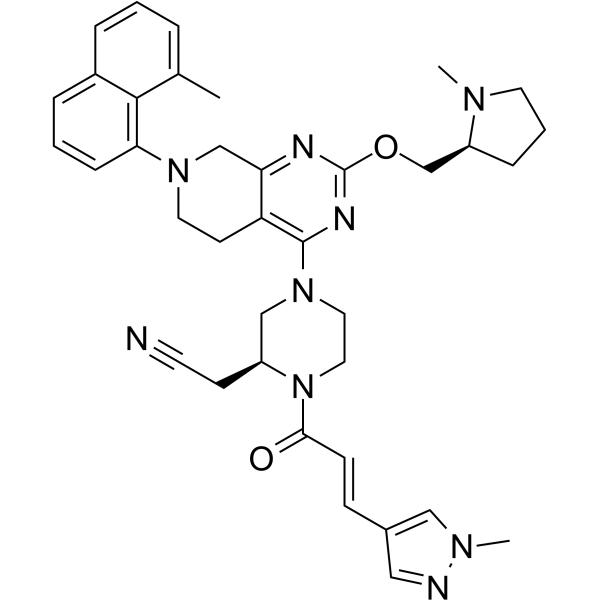 KRAS G12C inhibitor 39 Chemical Structure