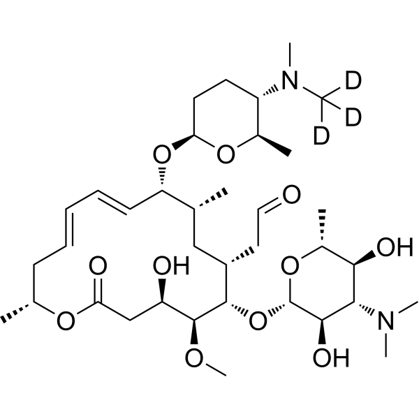 Neo Spiramycin I-d</sub>C<sub> Chemical Structure