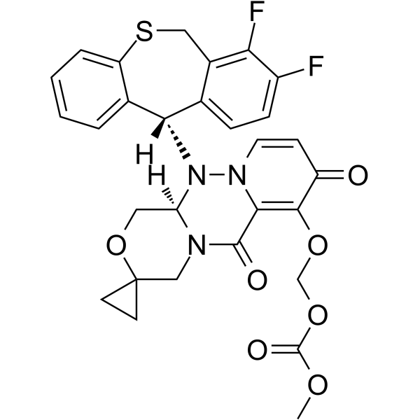 Cap-dependent endonuclease-IN-3 Chemical Structure
