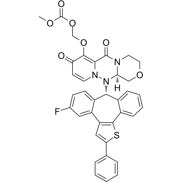 Cap-dependent endonuclease-IN-7 Chemical Structure