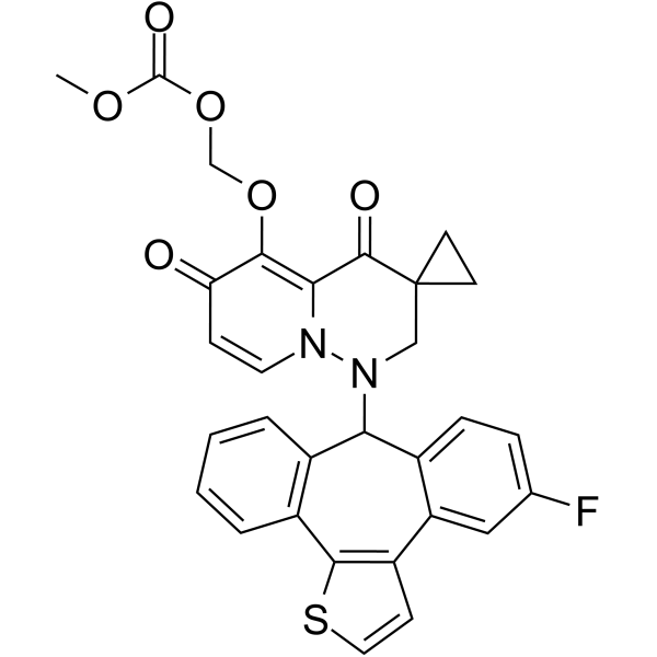 Cap-dependent endonuclease-IN-14 Chemical Structure