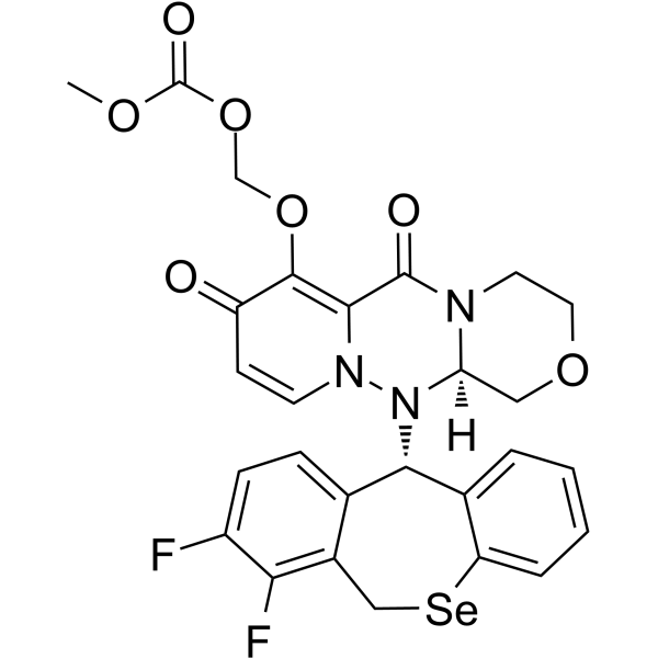 Cap-dependent endonuclease-IN-15 Chemical Structure