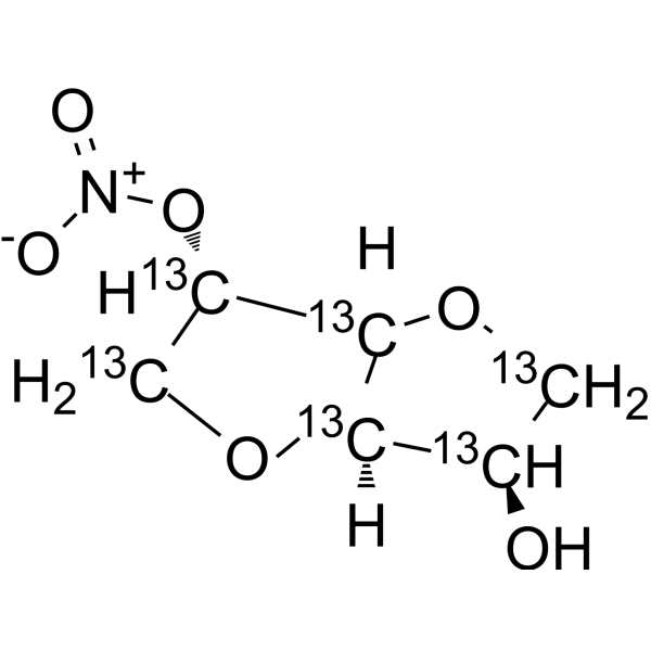 <em>Isosorbide</em>-2-<em>mononitrate</em>-13C6