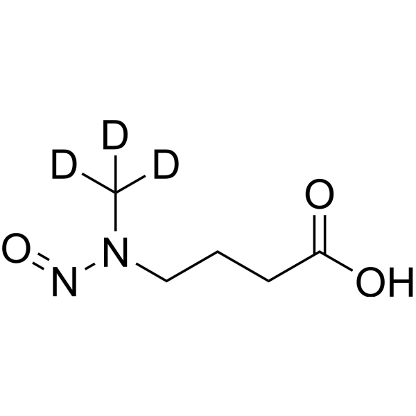 <em>N</em>-Nitroso-<em>N</em>-methyl-4-aminobutyric acid-d3