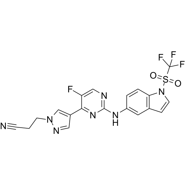 JAK2/TYK2-IN-1 Chemical Structure