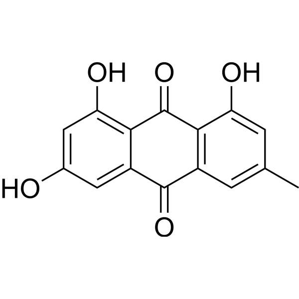 Emodin (Standard) Chemical Structure
