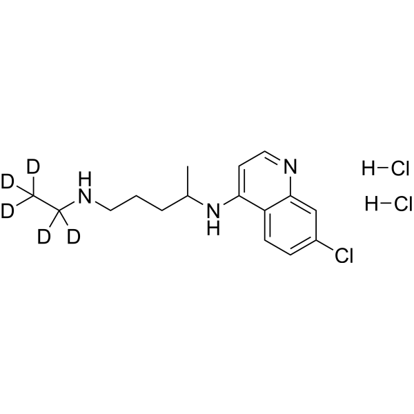 <em>Hydroxychloroquine</em> EP impurity D-d<em>5</em> dihydrochloride