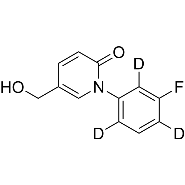 Fluorofenidone impurity 1-d<sub>3</sub> Chemical Structure