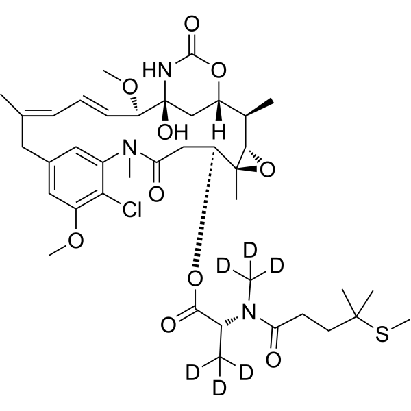 Maytansinoid DM4 impurity 5-d<sub>6</sub> Chemical Structure