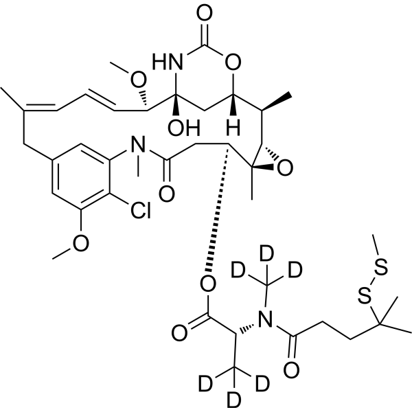Maytansinoid DM4 impurity 2-d<sub>6</sub> Chemical Structure